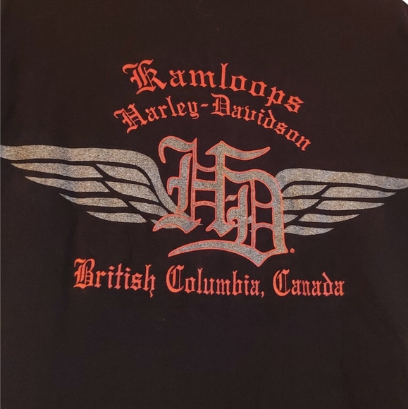 Harley-Davidson Tshirt- Kamloops- Size M - Picture 3 of 5